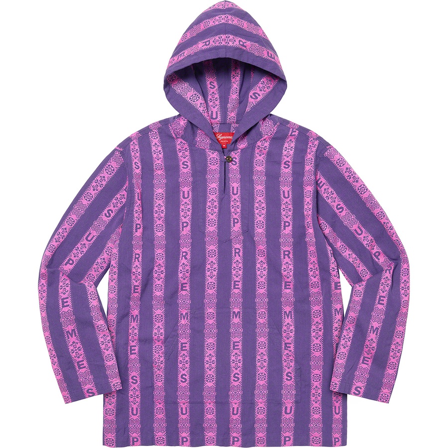 Supreme Baja Hooded Shirt 'Light Purple'