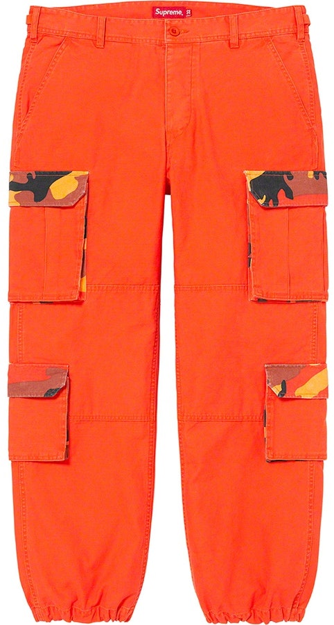 supreme-cargo-pant-ss-22-orange