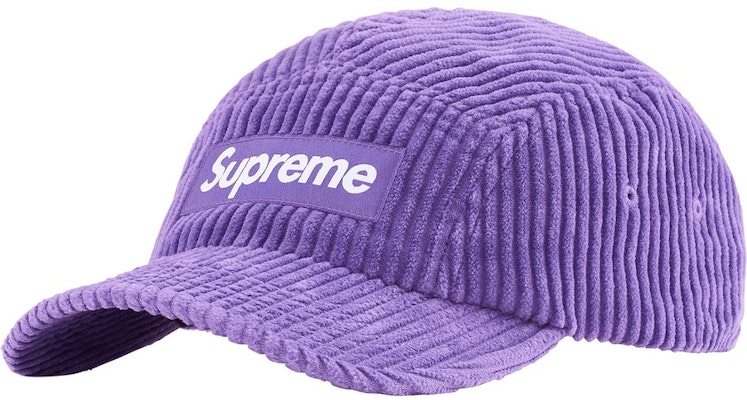 Supreme Corduroy Camp Cap SS22 Lavender Novelship
