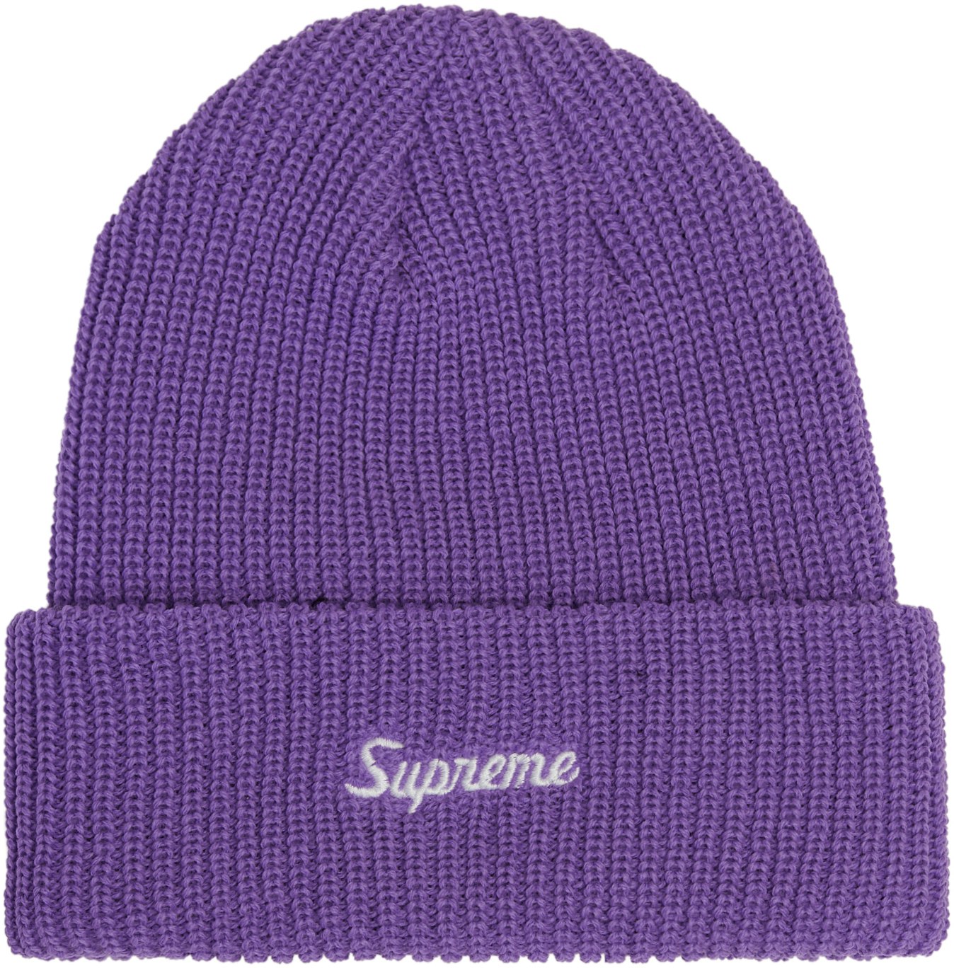 Supreme Loose Gauge Beanie purple