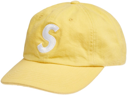 Supreme Kevlar Denim S Logo 6‑Panel Yellow - Novelship
