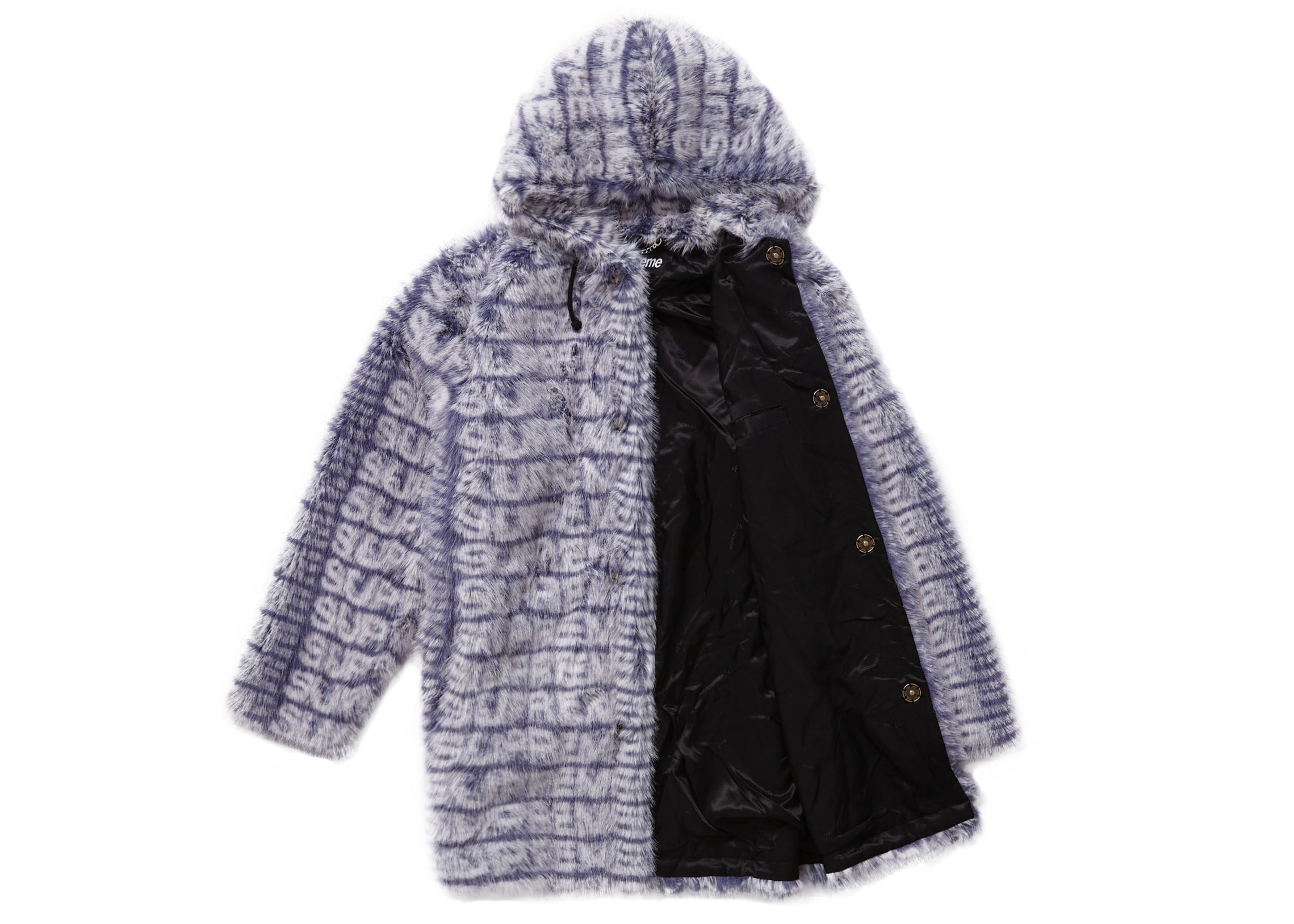 Supreme Faux Fur Hooded Coat Purpleを購入 - Novelship