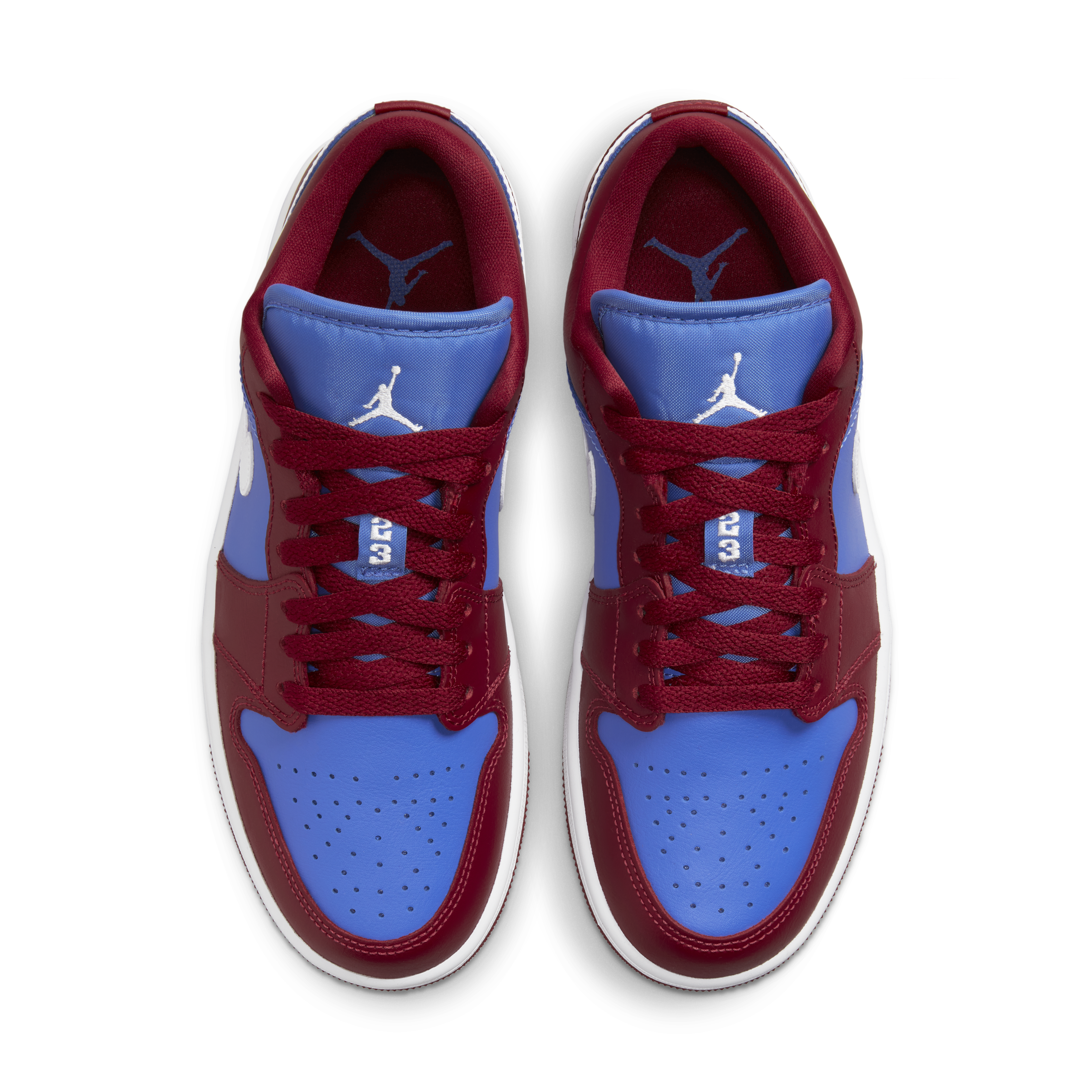 (Women) Air Jordan 1 Low ‘Deep Red Blue’ DC0774-604