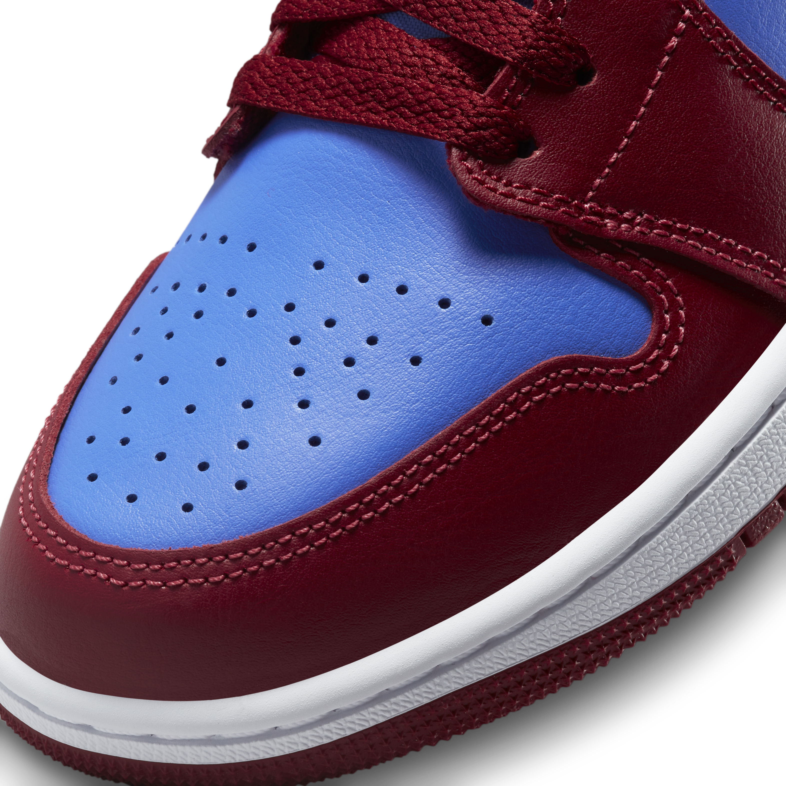 (Women) Air Jordan 1 Low ‘Deep Red Blue’ DC0774-604