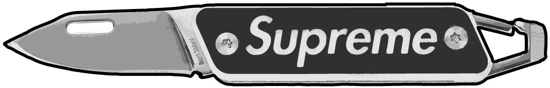supreme-true-modern-keychain-knife-black