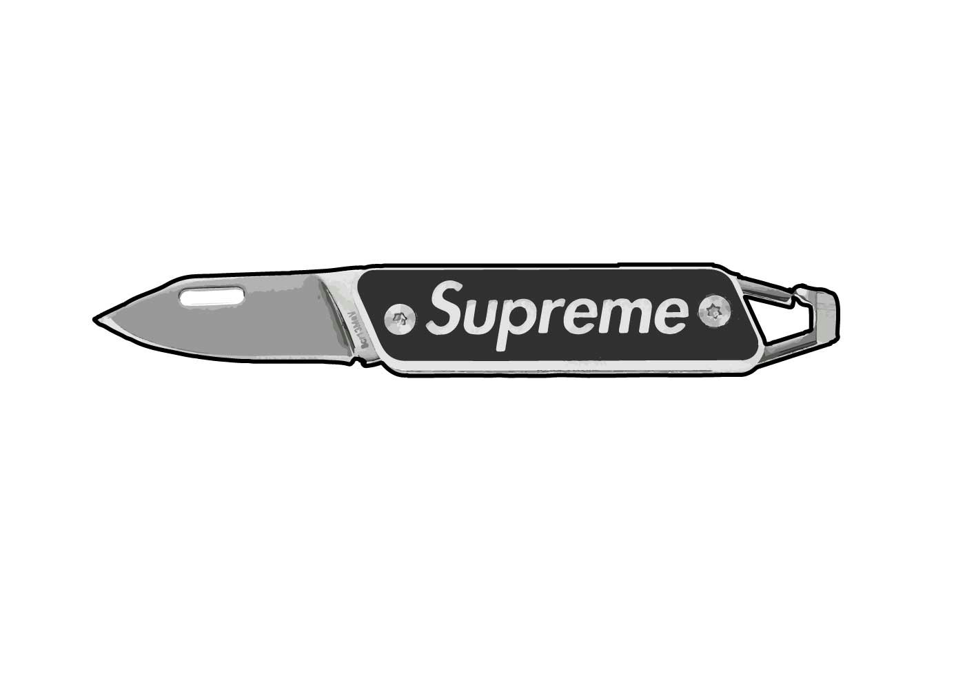 Supreme® TRUE® Modern Keychain Knife