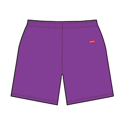 Supreme Small Box Sweatshort (SS22) Purple