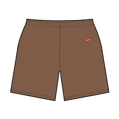 Supreme Small Box Sweatshort (SS22) Olive Brown