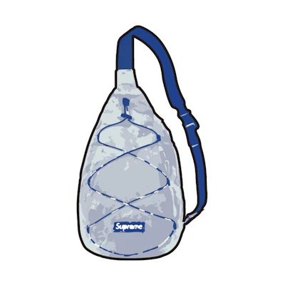 Supreme Sling Bag (SS22) Silver