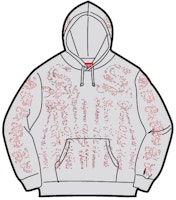 Sudadera con Capucha Supreme Rhinestone con Cierre Gris Ceniza Buy Sudadera con Capucha Supreme Rhinestone con Cierre Gris Ceniza