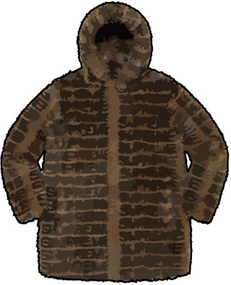 Furry 2025 hooded coat
