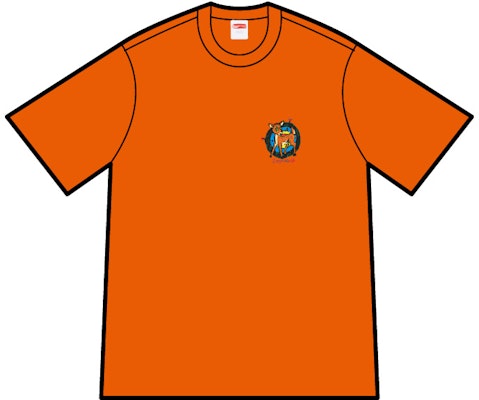 Supreme Camiseta Ciervo Naranja Quemado Buy Supreme Camiseta Ciervo Naranja Quemado