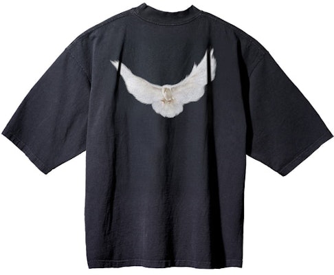 Yeezy Gap Engineered by Balenciaga Dove 3/4 Sleeve Tee Black