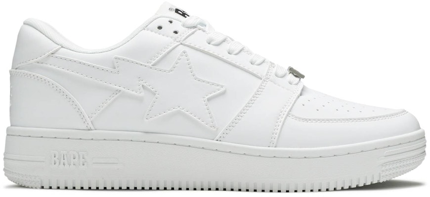 White 2025 bapesta sneakers