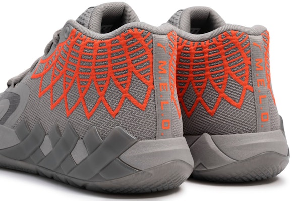 LaMelo Ball x Puma MB.01 'Grey Red' 376443-09 Lookbook LaMelo Ball x Puma MB.01 'Grey Red' 376443-09