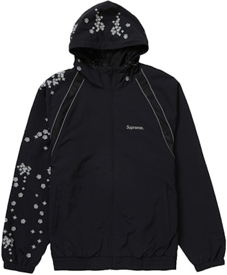 Supreme AOI Glow‑in‑the‑Dark Track Jacket 'Black'