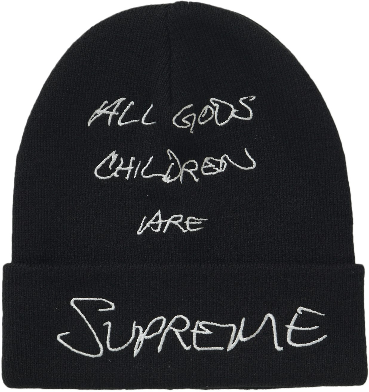 Supreme x God's Children Beanie 'Black'