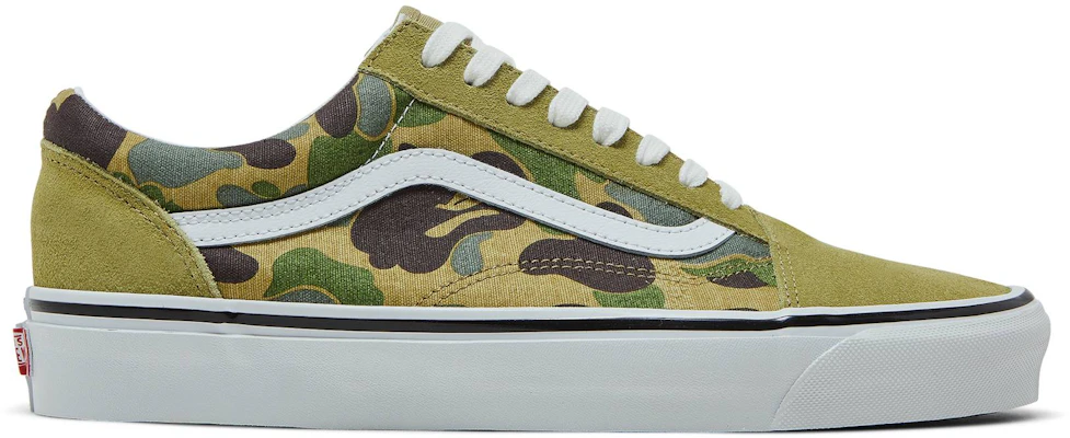 Bape x Vans Old Skool 36 DX 'Green ABC Camo' VN0A54F37BE Buy Bape x Vans Old Skool 36 DX 'Green ABC Camo' VN0A54F37BE