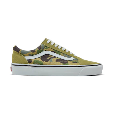 Bape Vans Old Skool 36 DX 'Green ABC Camo'
