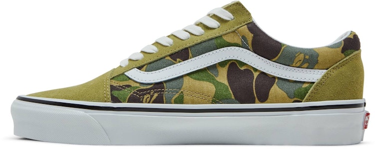 Bape x Vans Old Skool 36 DX 'Green ABC Camo' Hijau Camo. VN0A54F37BE Lookbook Bape x Vans Old Skool 36 DX 'Green ABC Camo' Hijau Camo. VN0A54F37BE