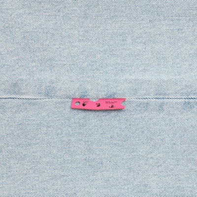 Off-White Cropped Flare Denim 'Light Blue' Lookbook Off-White Cropped Flare Denim 'Light Blue'
