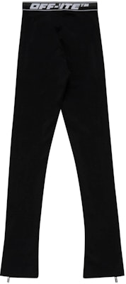 Off-White Athleisure Split Leggings 'Black' Order Off-White Athleisure Split Leggings 'Black'
