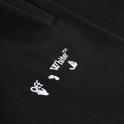Off-White Logo Sweatpants 'Black' Lookbook Off-White Logo Sweatpants 'Black'