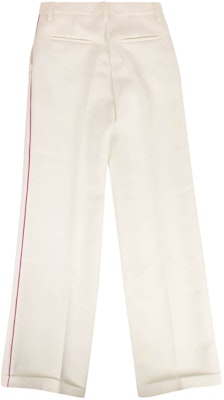 Off-White Contrasting Trim Pants 'Ivory' Order Off-White Contrasting Trim Pants 'Ivory'
