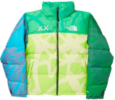 Buy KAWS x The North Face Nuptse Jacket 'Blue Purple Buy KAWS x The North Face Nuptse Jacket 'Blue Purple