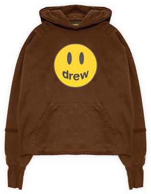 Drew House Mascot Deconstructed Hoodie 'Brown'