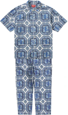 Supreme Regency Pajama Set 'Blue'を購入 - Novelship Supreme Regency Pajama Set 'Blue'を購入 - Novelship