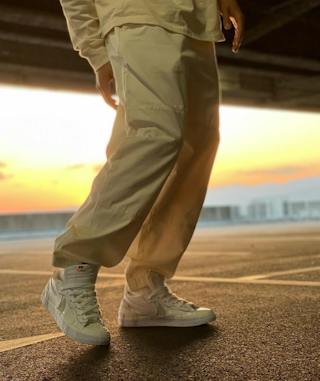 sacai x Nike Blazer Low 'White Grey' DM6443-100