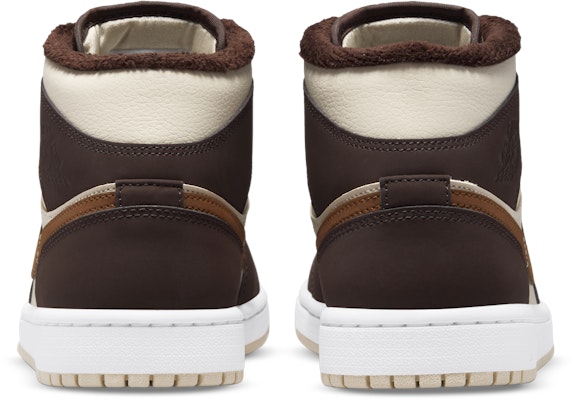 (Women) Air Jordan 1 Mid 'Brown Fleece' DO6699-200 Purchase (Women) Air Jordan 1 Mid 'Brown Fleece' DO6699-200