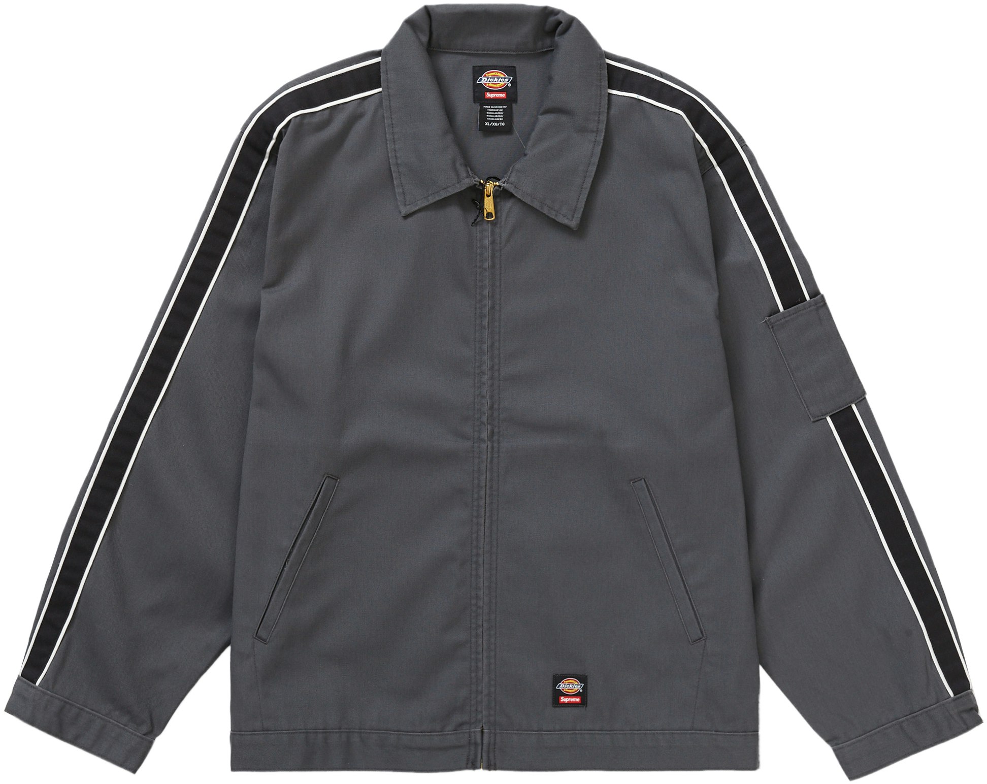 Supreme x Dickies Stripe Eisenhower Jacket 'Charcoal' - Novelship