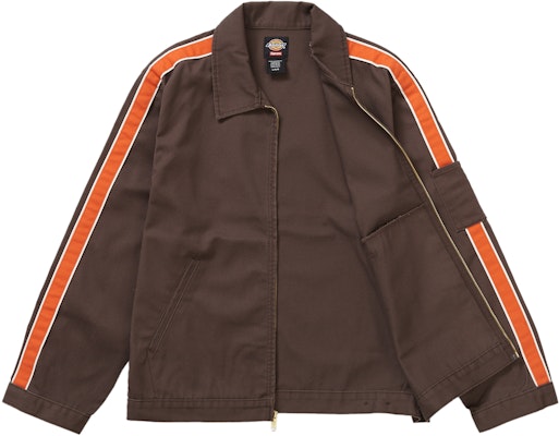 Supreme x Dickies Stripe Eisenhower Jacket 'Brown' - Novelship