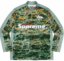 Supreme Waves Zip Pullover 'Light Green' Supreme Waves Zip Pullover 'Light Green'