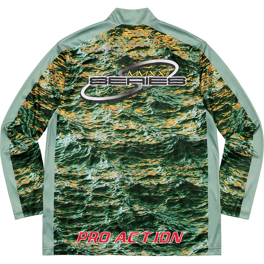 Order Supreme Waves Sudadera Zip 'Verde Claro'