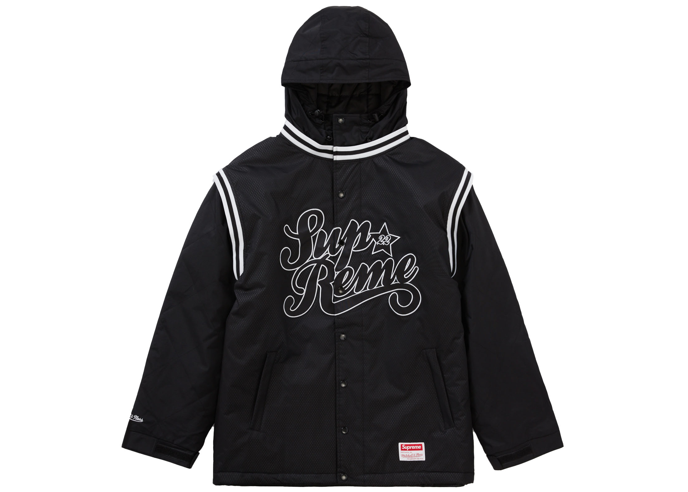 Supreme x Mitchell & Ness Quilted Sports Jacket 