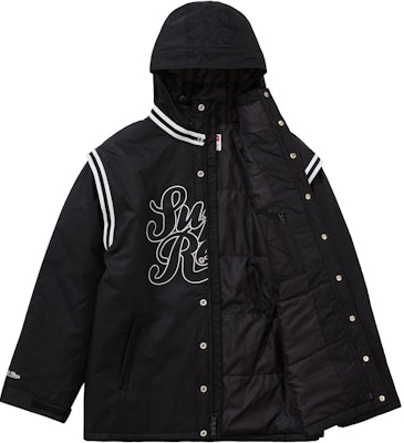 Supreme x Mitchell & Ness Quilted Sports Jacket 'Black' - Novelship