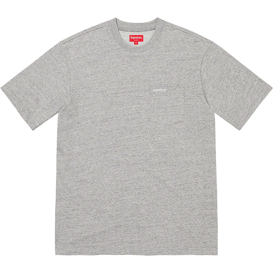 Buy Supreme '22 S/S ポケットT (ヘザーグレー)

