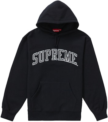 Supreme Stars Arc Hooded Sweatshirt 'Black'