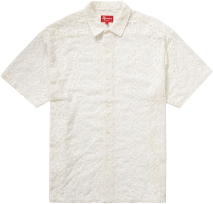 Supreme Chainstitch Chiffon S/S Shirt White - Novelship
