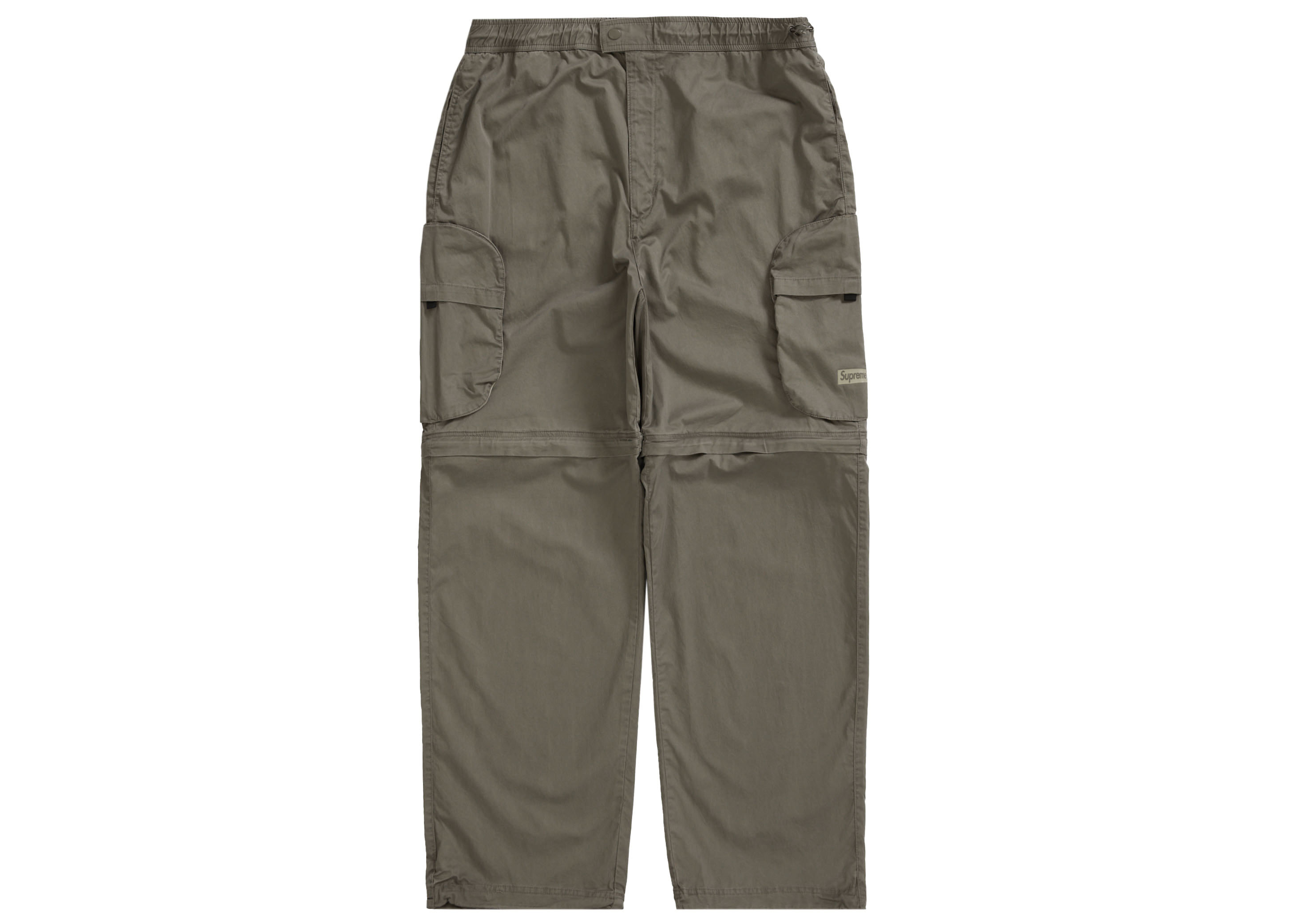 Supreme Cargo Zip-Off Cinch pant L GREY | sweatreno.com