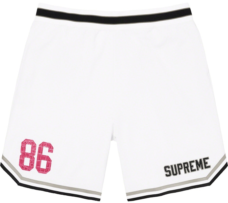 White 2025 supreme shorts