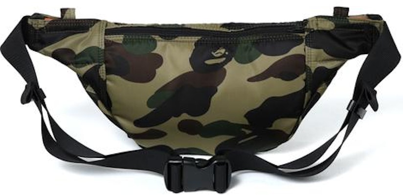 Supreme Fanny Pack Green Camo Print Japan Sling Pouch