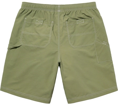Supreme Nylon Painter Short Olive Order Supreme Nylon Painter Short Olive