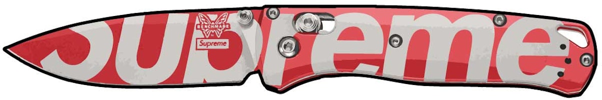 Supreme Benchmade Bugout Knife Red