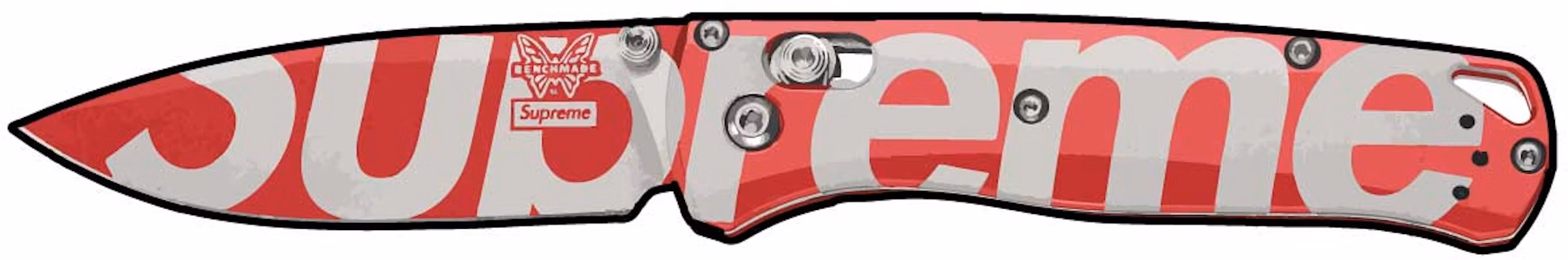 Supreme Benchmade Bugout Knife Red Buy Supreme Benchmade Bugout Knife Red