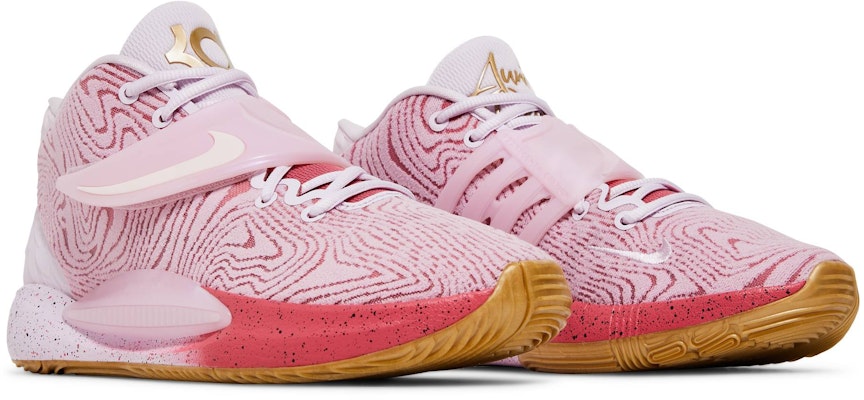 Nike KD 14 'Aunt Pearl' Kasut Bola Keranjang Lelaki DC9379-600/DC9380-600 Cheap Nike KD 14 'Aunt Pearl' Kasut Bola Keranjang Lelaki DC9379-600/DC9380-600