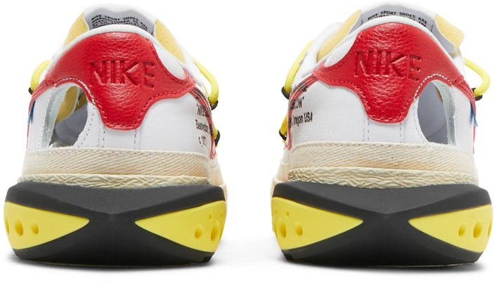 Off-White x Nike Blazer Low 'White' DH7863-100 Details for Off-White x Nike Blazer Low 'White' DH7863-100